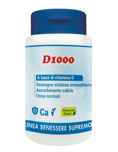 Vitamina D Integratore D1000 70 Capsule